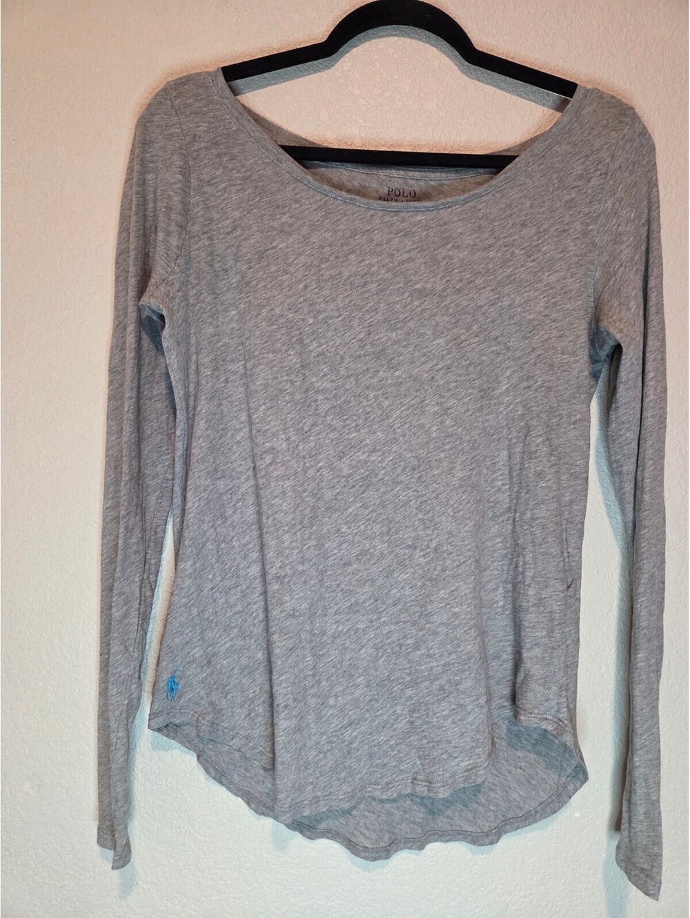 Polo Ralph Lauren Gray Long Sleeve Shirt Medium
